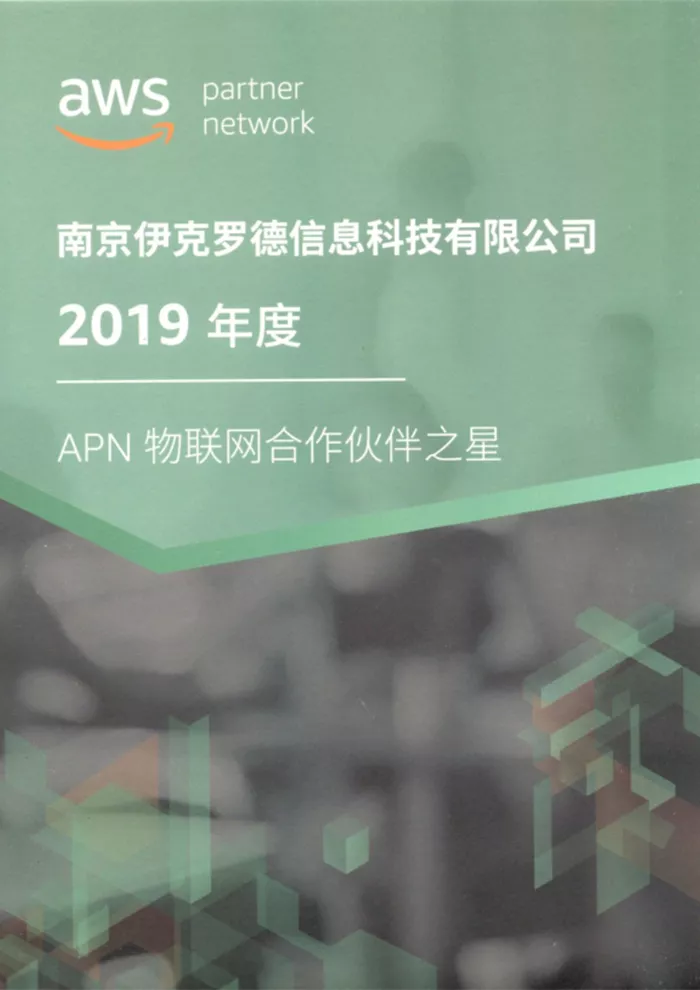 2019 APN IoT Partner of the Year