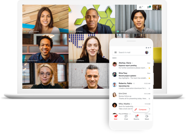 Conducting an online meeting greatly improves efficiency.
Sharing the screen allows participants to focus on the meeting.
Simultaneous online document editing is also possible.