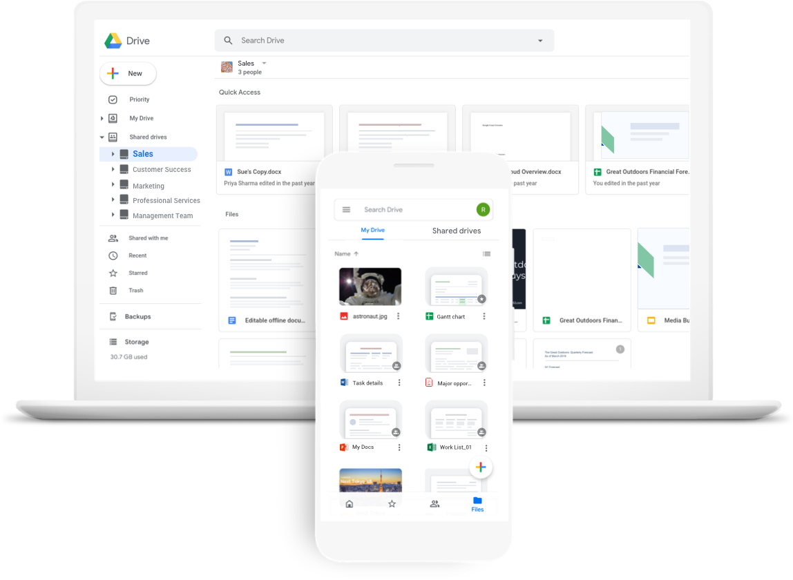 The shared folder ensures the security of the data.
The automatic storage and cloud synchronization feature ensures that the data is fully preserved.